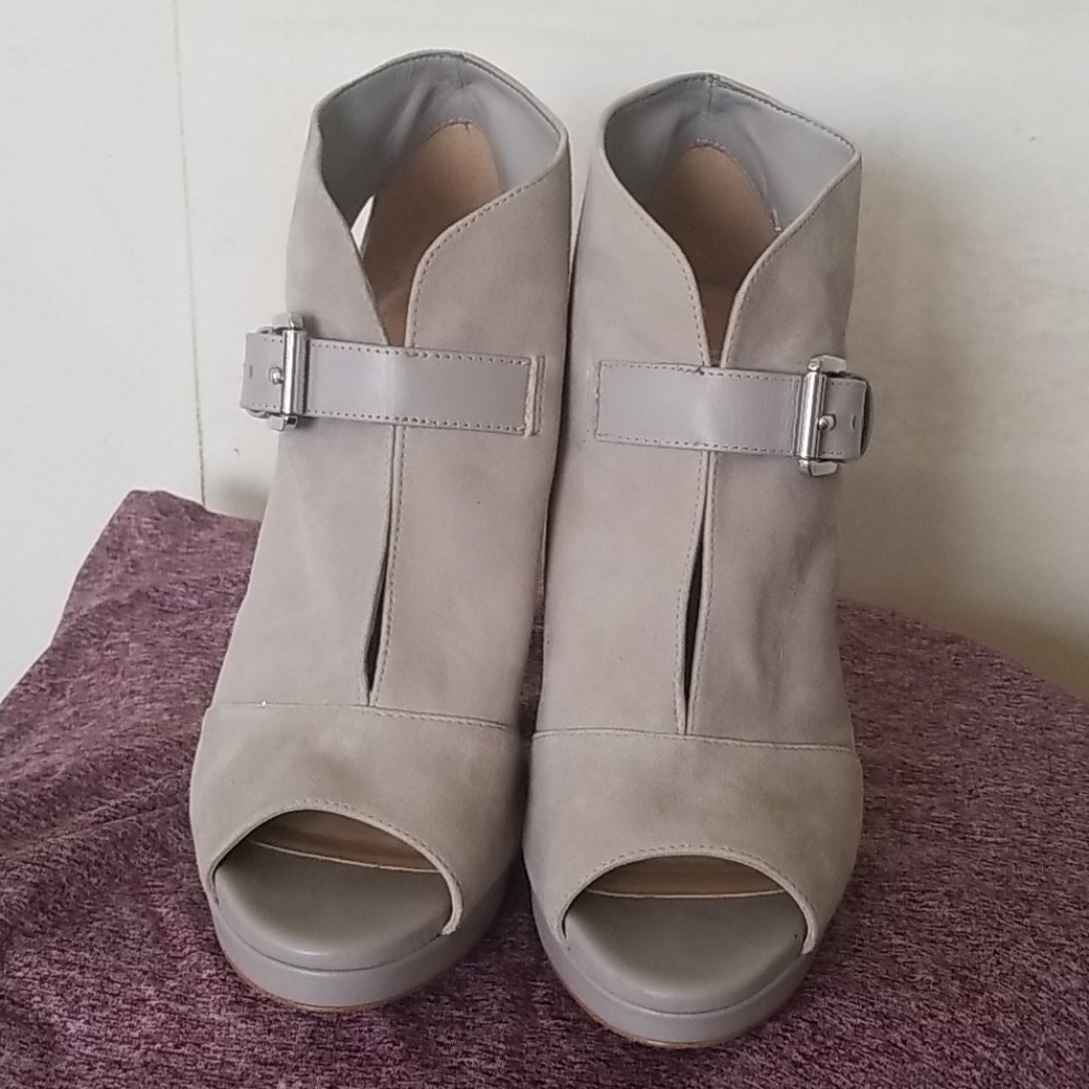 Michael Kors ISABELLA Peep Toe Bootie